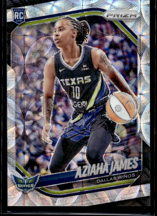 2025 Prizm WNBA Premium Set Aziaha James /99 Serial Numbers Vary