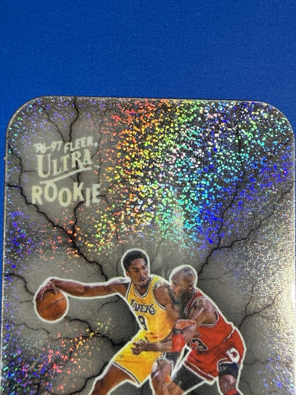CUSTOM MADE 1996 Ultra Kobe Bryant Silver Sparkle Scoring Kings Michael Jordan