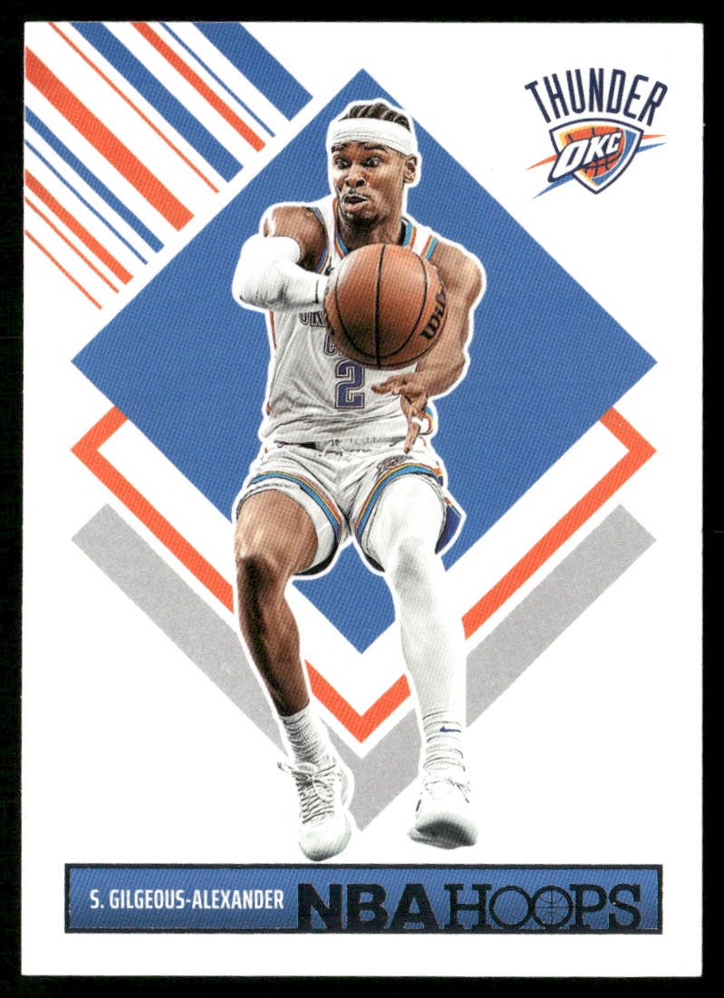 Shai Gilgeous-Alexander 2024-25 Hoops #283 Oklahoma City Thunder