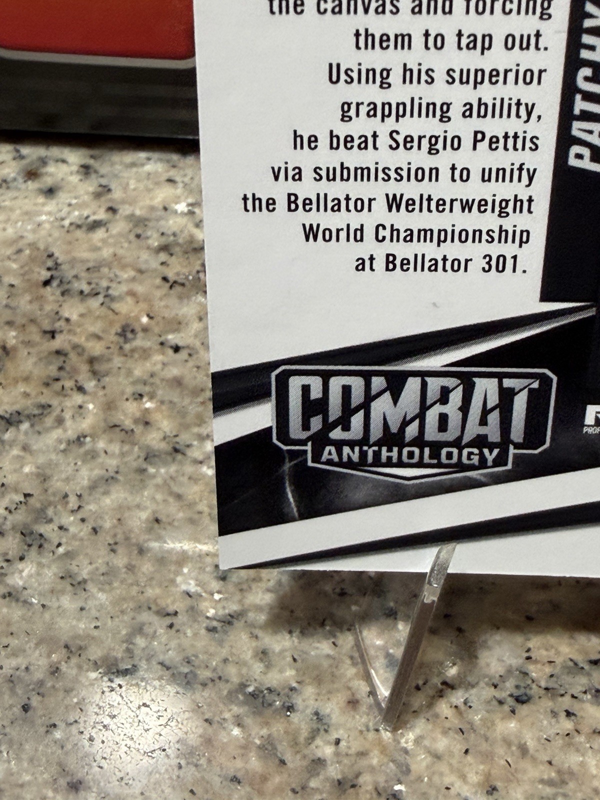 2025 Combat Anthology PFL Patchy Mix ‘RED FIREWORKS /275 MMA UFC