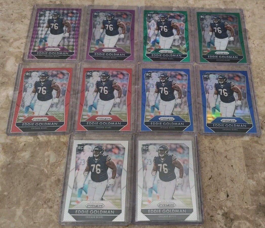 2015 PANINI PRIZM EDDIE GOLDMAN ROOKIE PRIZMS