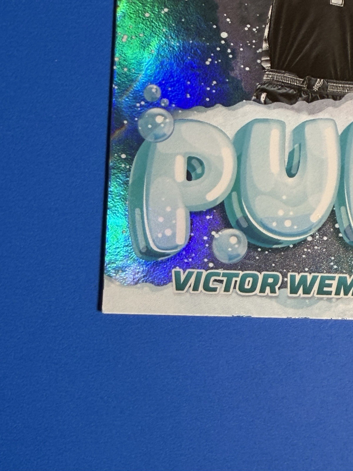 2023-24 Hoops Victor Wembanyama “Pure Players” Winter Silver Holo Refractor #9