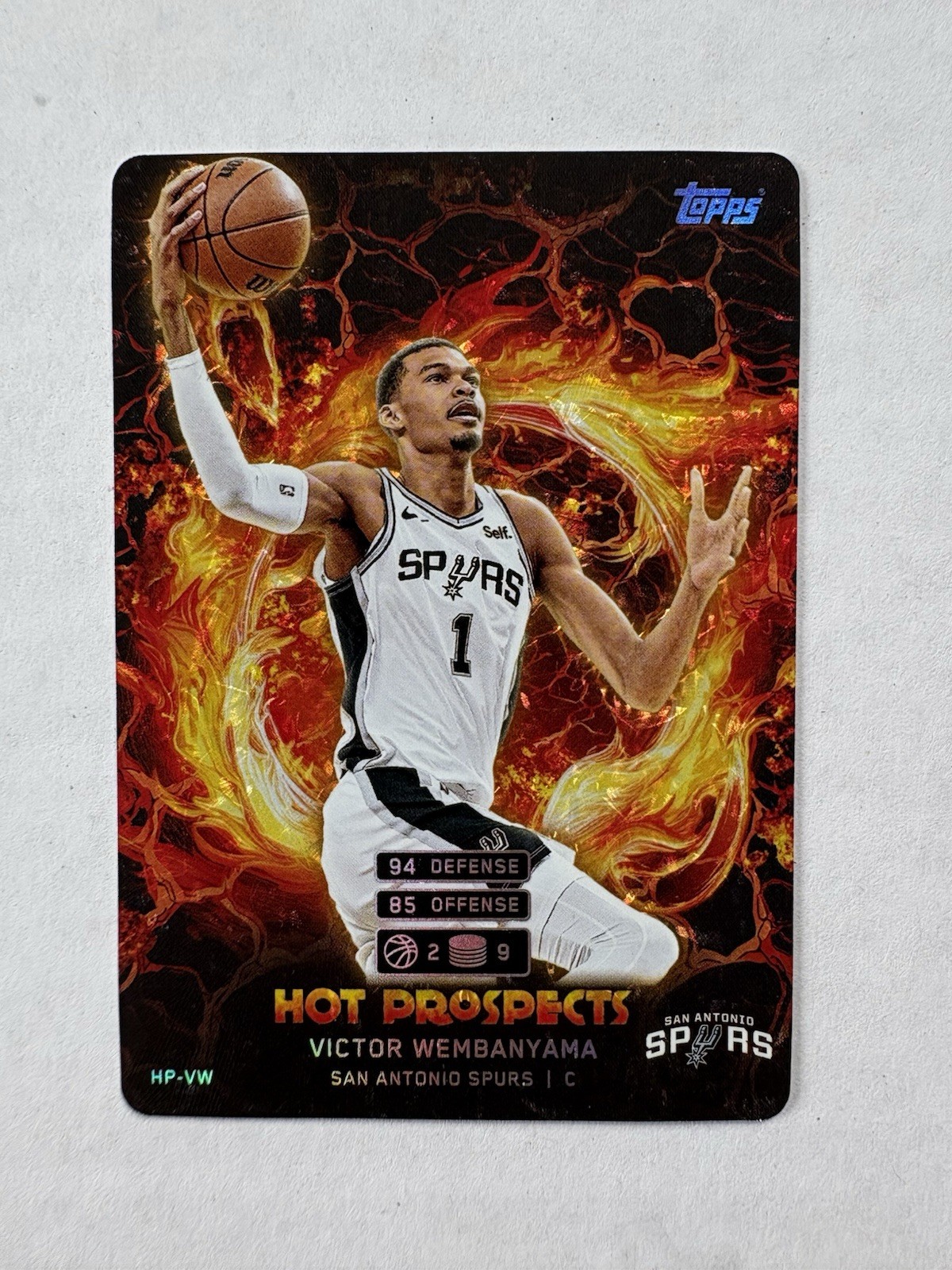 2025-26 Topps Match Attax Victor Wembanyama Hot Prospects #HP-VW