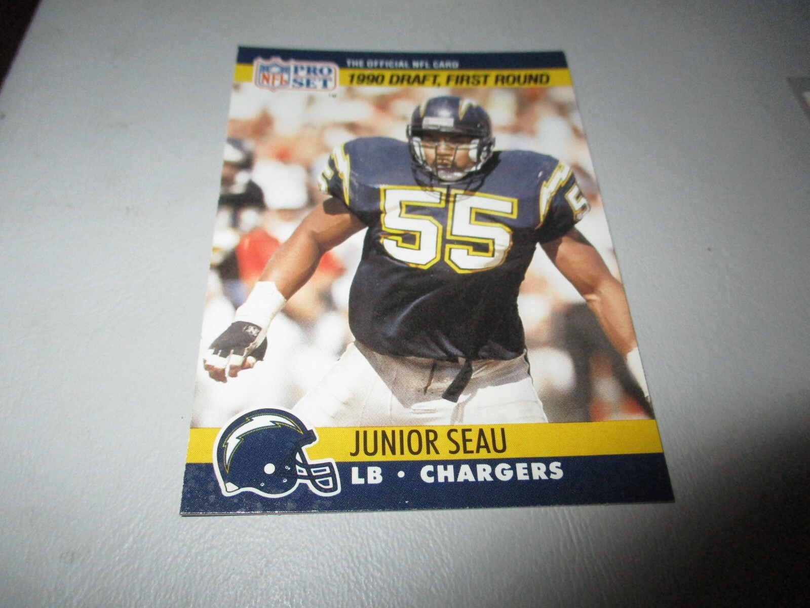 Junior Seau 1990 Pro Set Draft RC #673