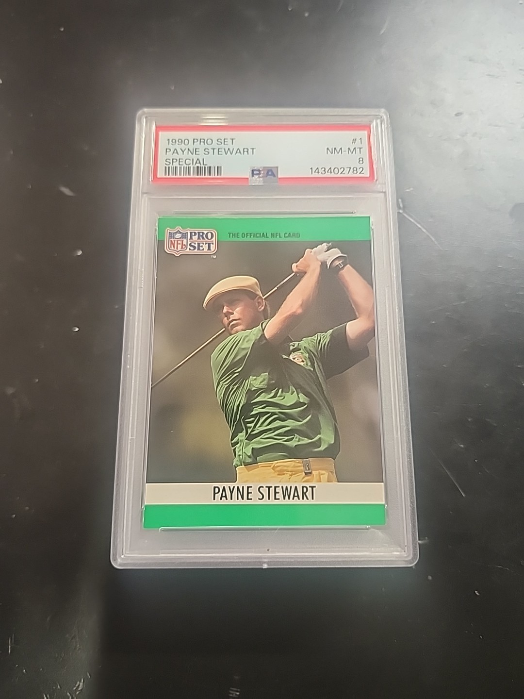 1990 Pro Set #1 Payne Stewart Special PSA 8 Qty Available Golf Green Vintage
