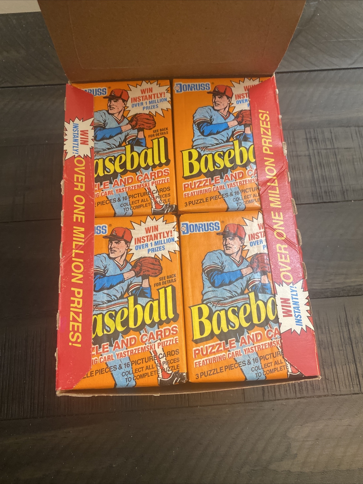Donruss 1990 Baseball Puzzle and Cards – 36 Count