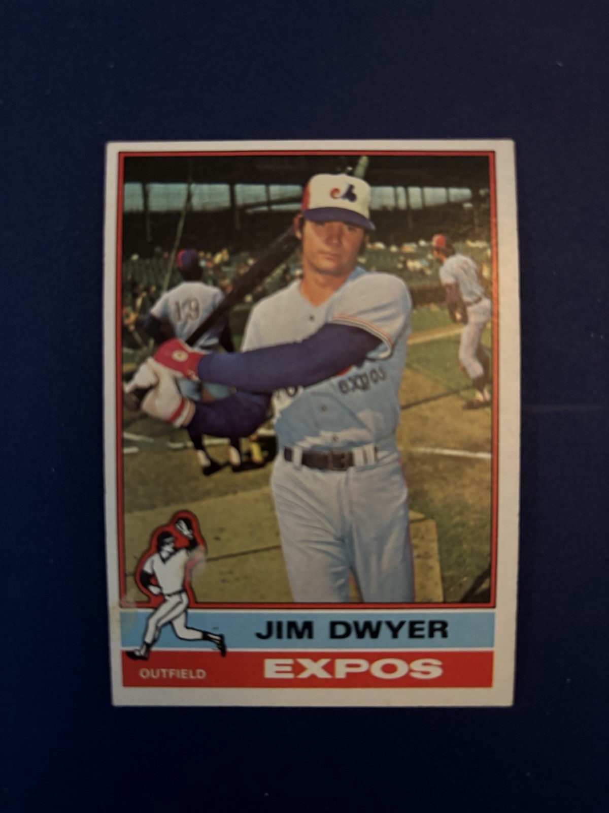 1976 Topps Jim Dwyer #94 – Expos Free Shipping