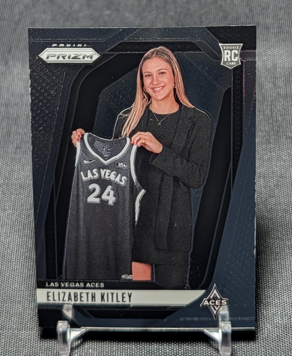 Elizabeth Kitley Rookie RC 2024 Panini Prizm WNBA Card #140 Las Vegas Aces