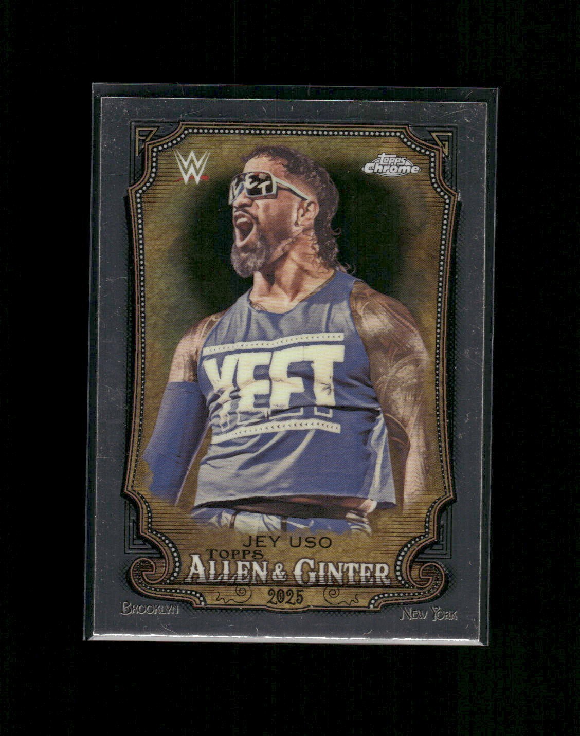 2025 Topps Chrome WWE Jey Uso #AG-JEY Allen & Ginter