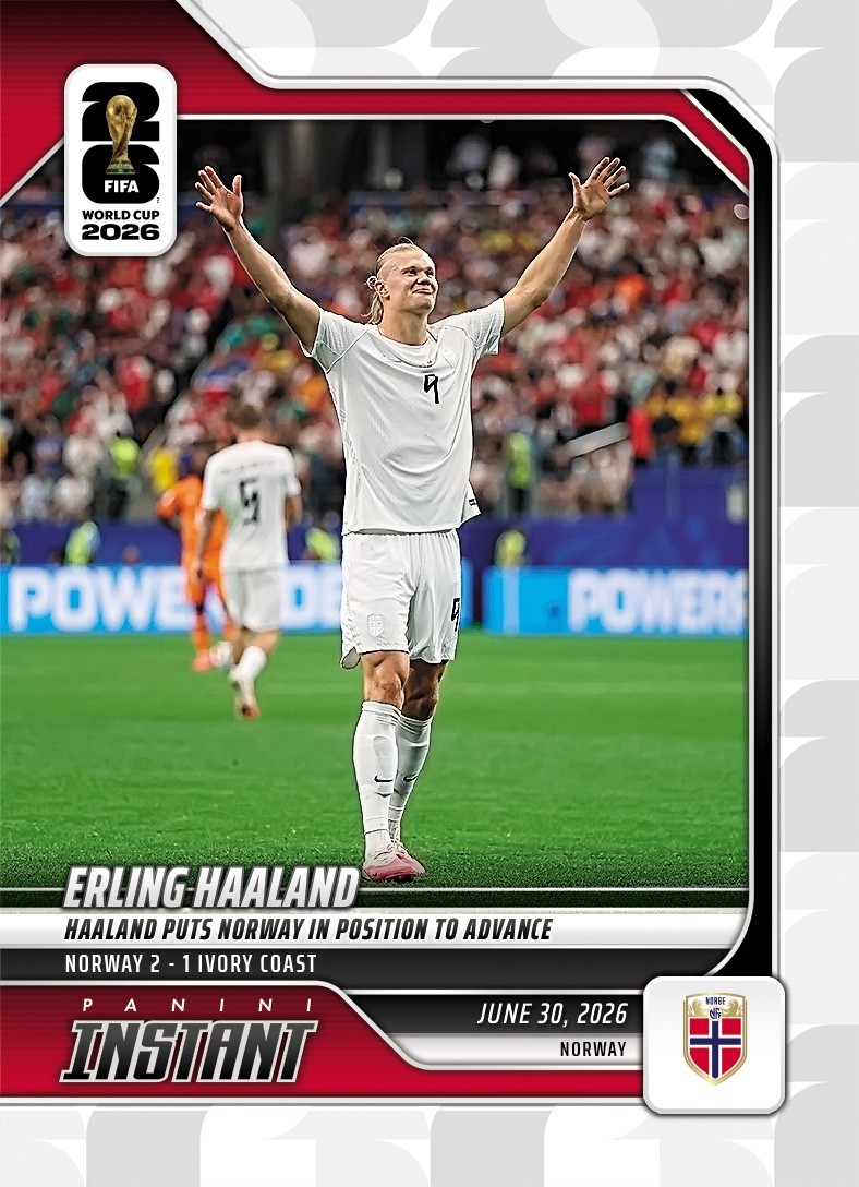 Erling Haaland – 2026 Panini Instant FIFA World Cup 2026™ #175 Norway PRESALE