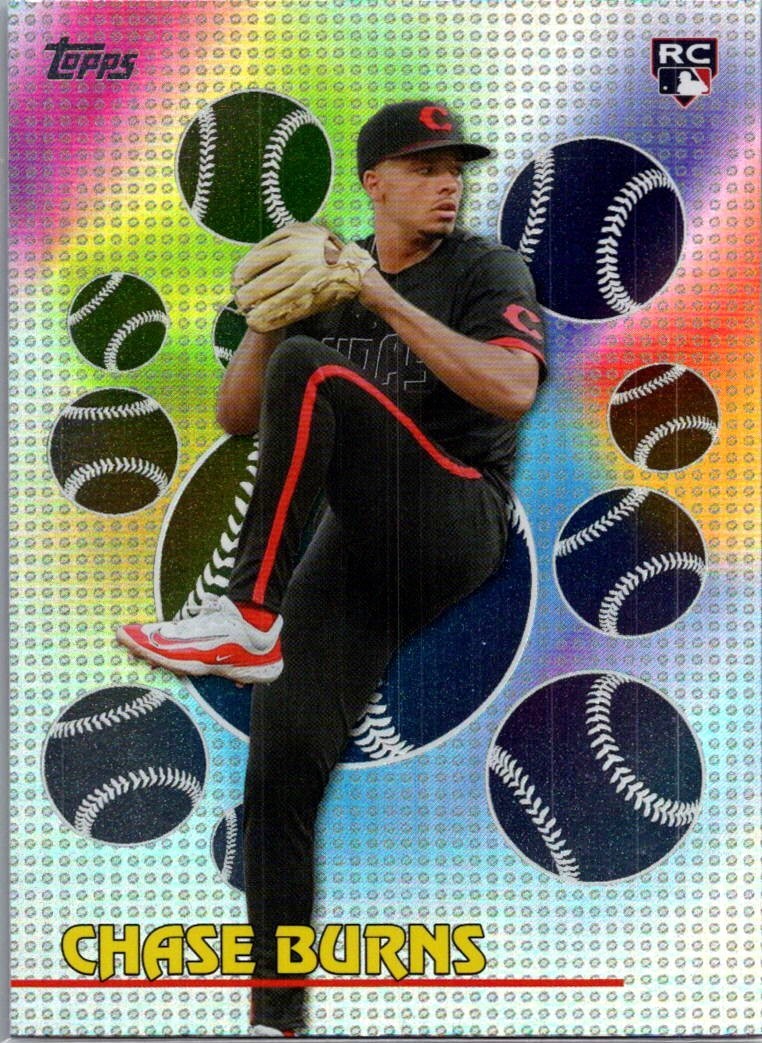 2026 Topps – Titans of the Game Chase Burns #TOG-25 (RC) – Reds