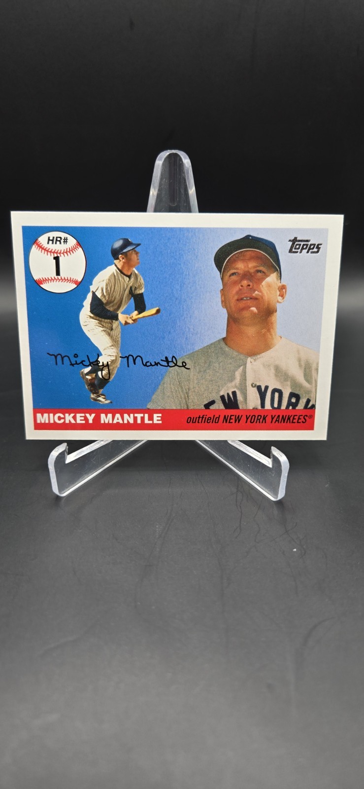 MICKEY MANTLE 2006 Topps HOME RUN HISTORY #1 (#MHR1) – NM/MT – Yankees