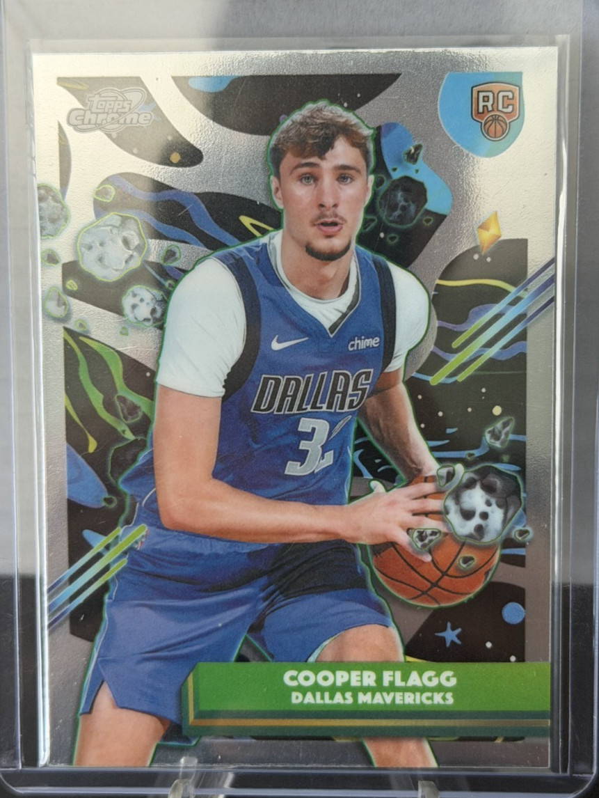2025-26 NBA Topps Cosmic Chrome – Dallas Mavericks – Cooper Flagg (RC) #12