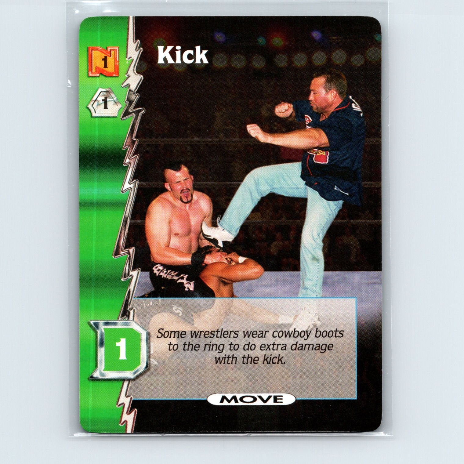 2000 Wizards Of The Coast WCW Nitro Kick #NNO