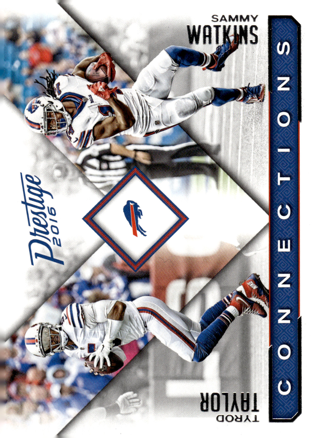 2016 Panini Prestige – Connections #25 Sammy Watkins, Tyrod Taylor Bills
