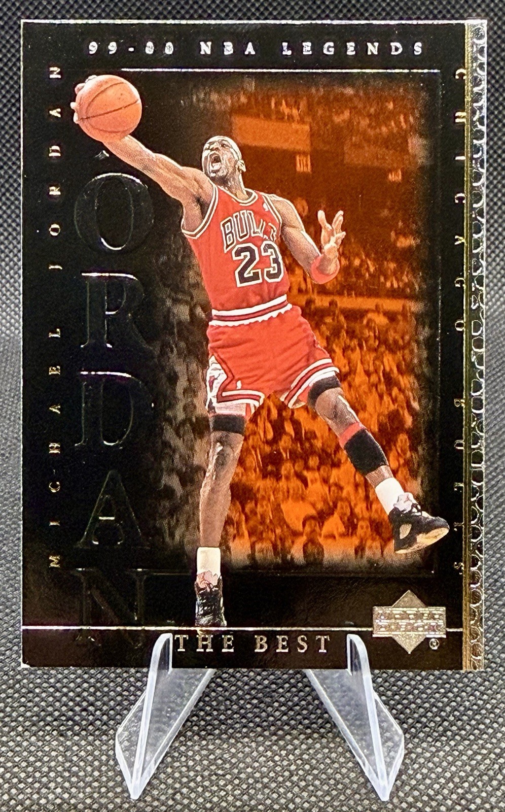 1999-00 Upper Deck NBA Legends The Best Michael Jordan #81