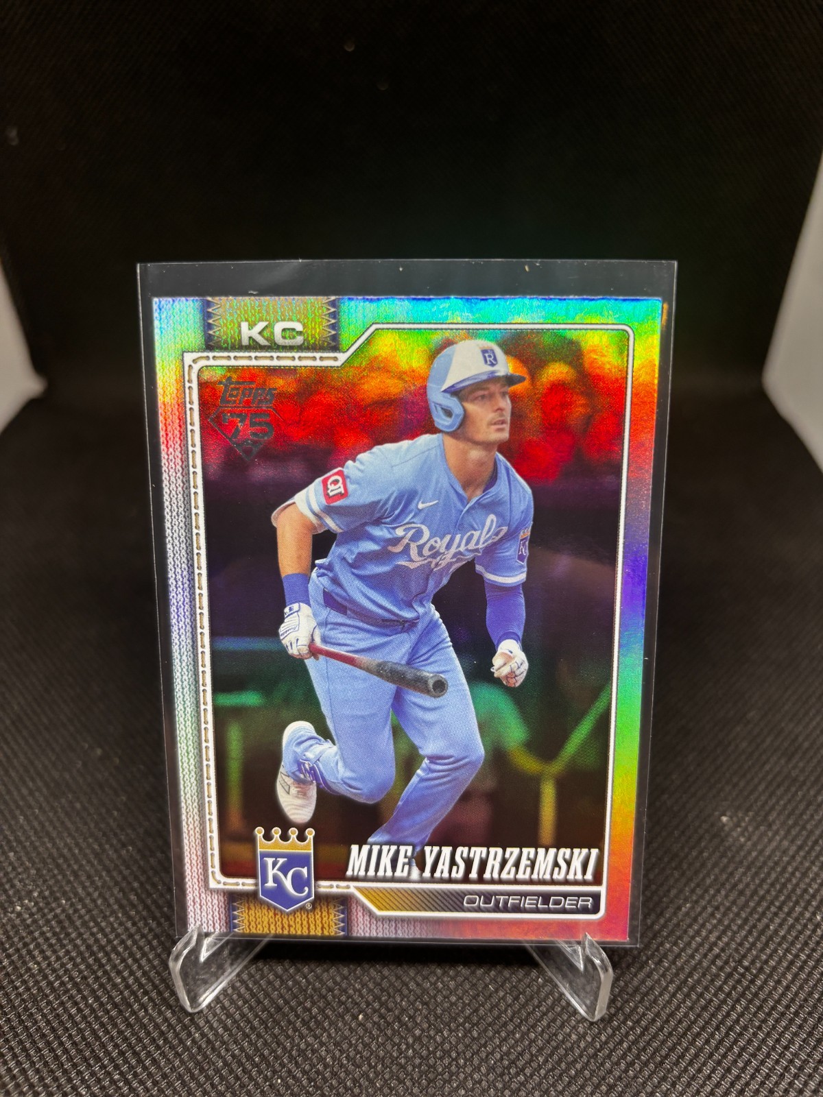 2026 Topps Mike Yastrzemski Rainbow Holo Foil #242