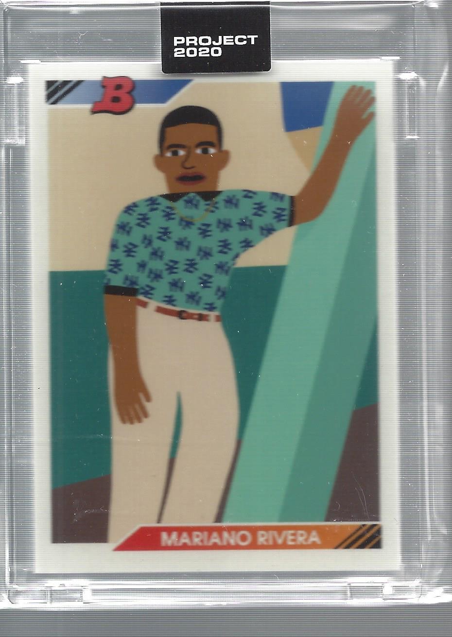 2020 Topps Project 2020 #72 Mariano Rivera/(print run 9545) Keith Shore – BB