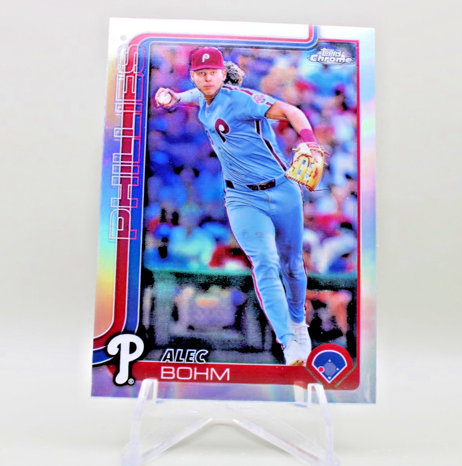 2025 Topps Chrome – Alec Bohm #57 Refractor