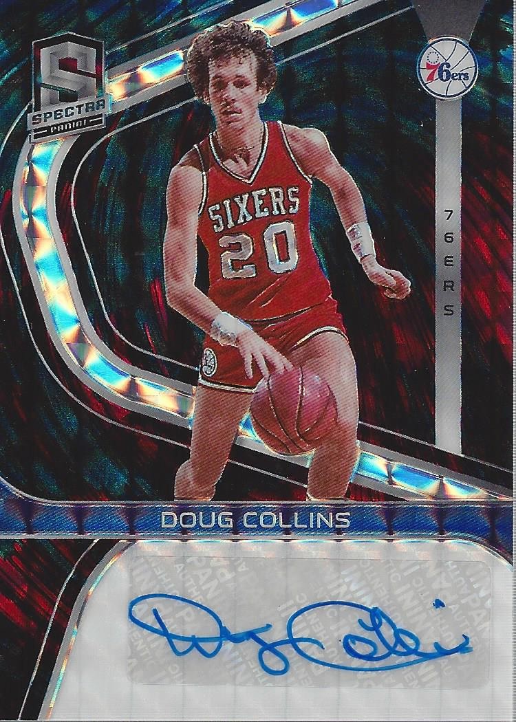2019-20 Panini Spectra Signatures Interstellar #24 Doug Collins Auto /49 – BSK