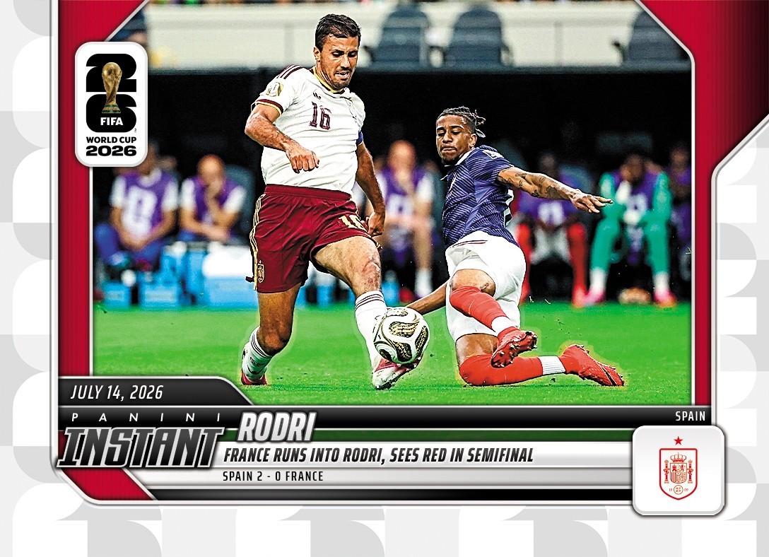 2026 Panini Instant FIFA World Cup #234 Rodri Spain PRESALE