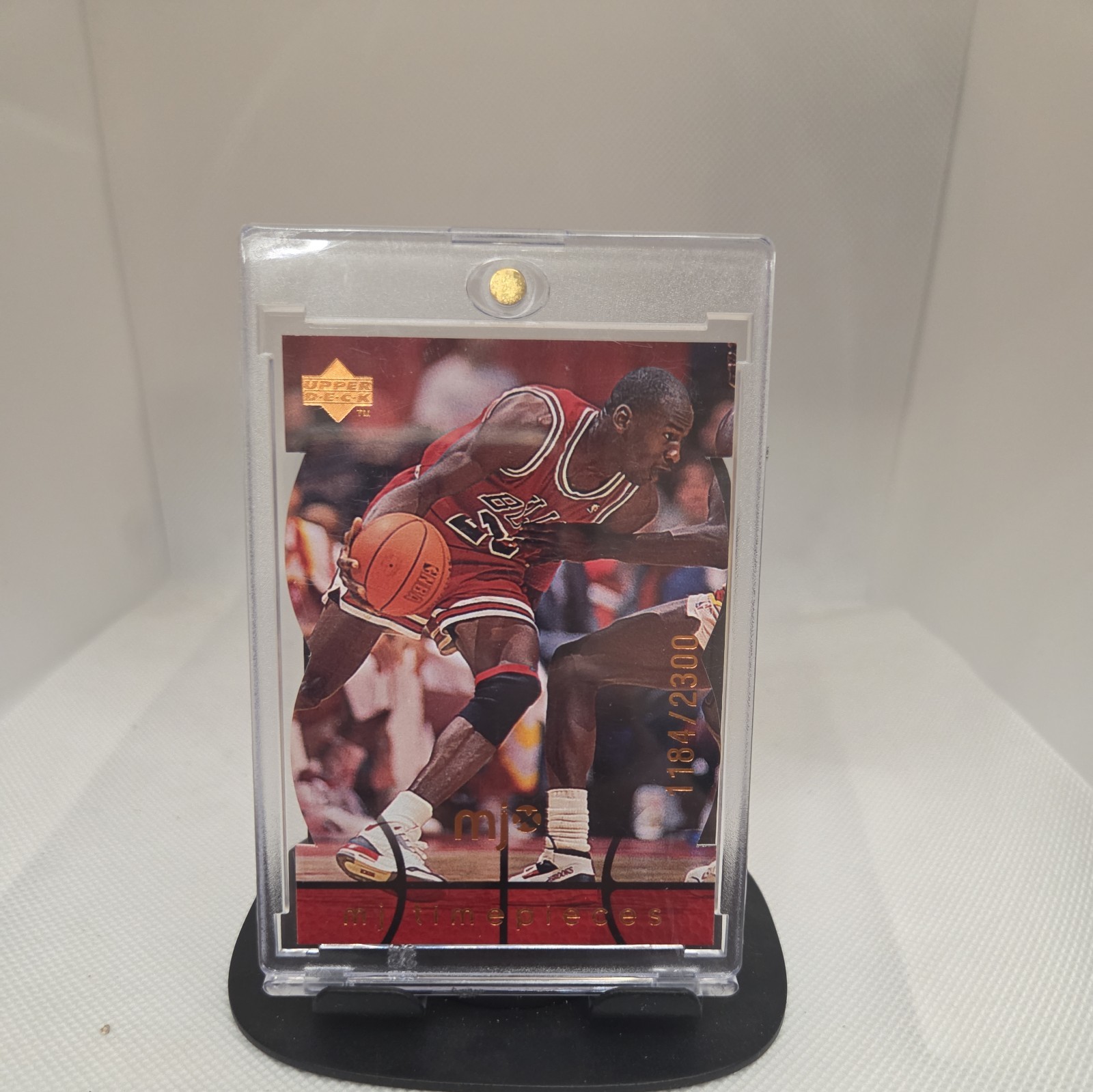 Upper Deck MJ Timepieces Michael Jordan #38 Bulls Serial Numbered /2300
