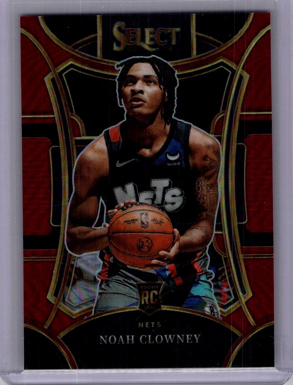 2023-24 Panini Select #325 Noah Clowney Maroon Prizms #/175