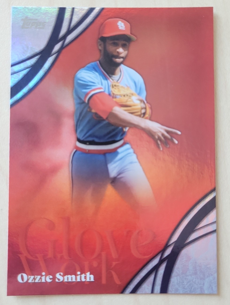 2026 Topps Series 2 Ozzie Smith #GW-1 Glove Work Cardinals