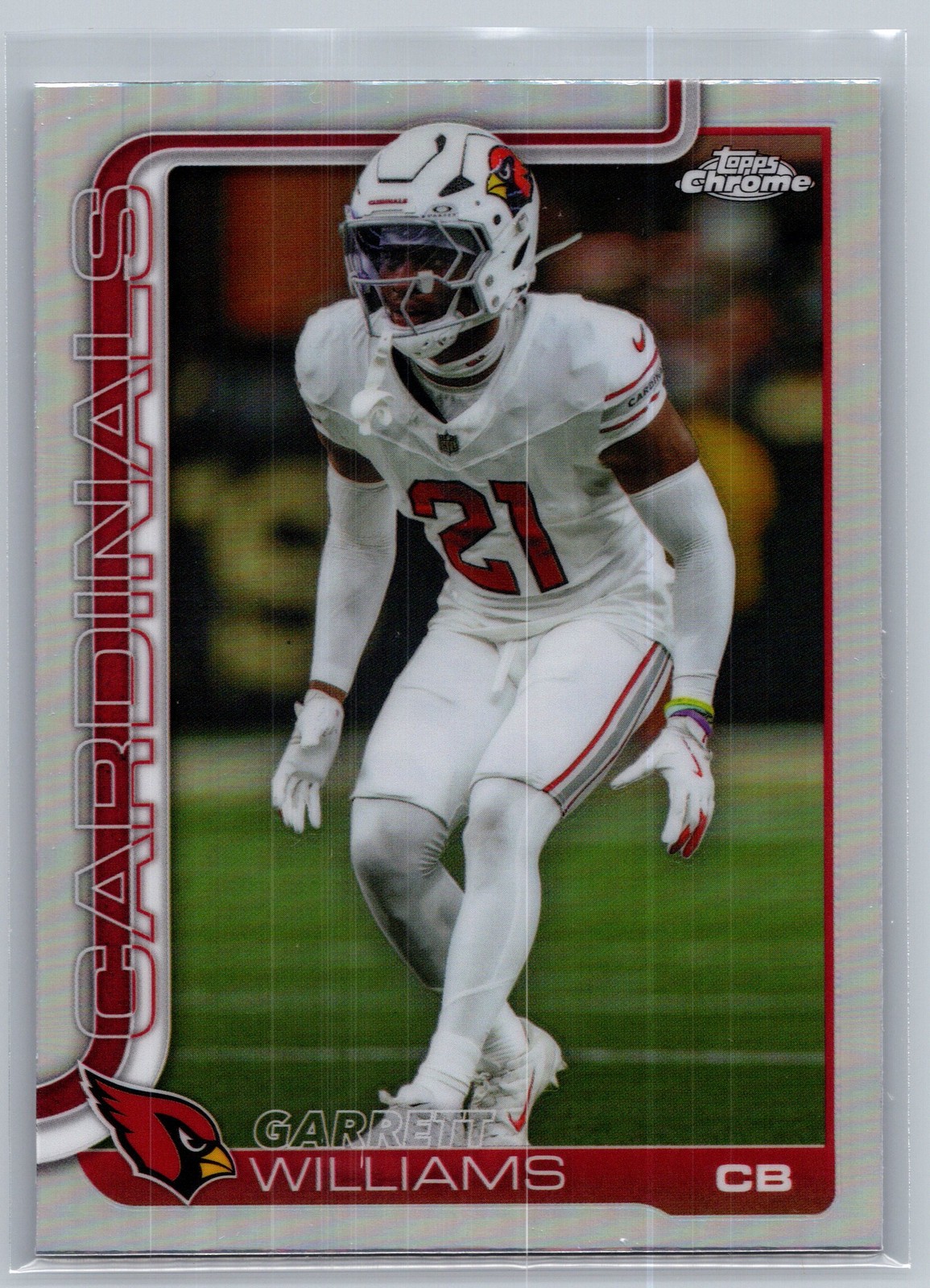 2025 Topps Chrome #6 Garrett Williams Refractor