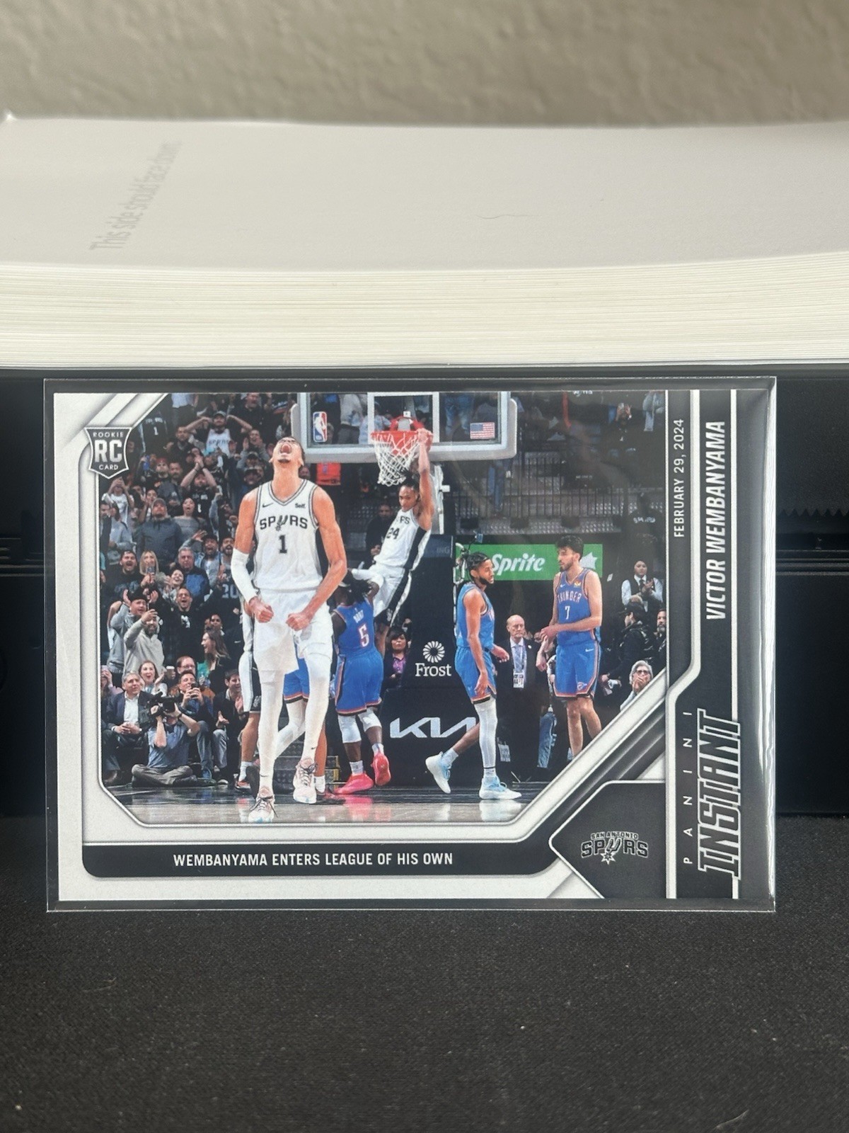 2023-24 Panini Instant – Victor Wembanyama #384 /2785 (RC)