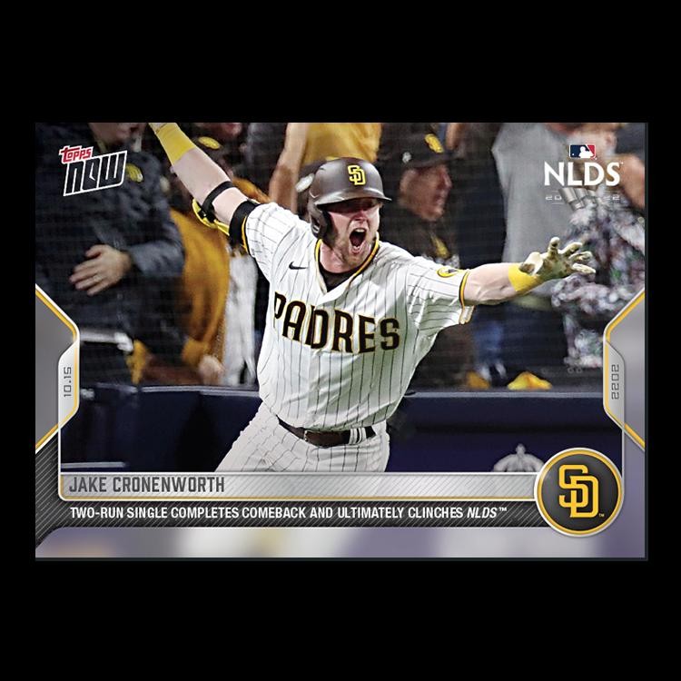 Jake Cronenworth – 2022 MLB Topps Now Card 1089 – Print Run: 932