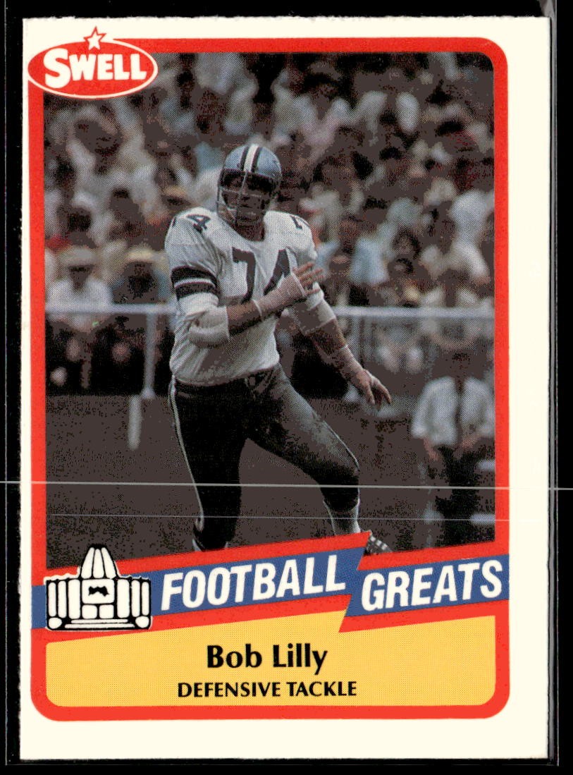 1989 Swell Greats Bob Lilly #109 Dallas Cowboys