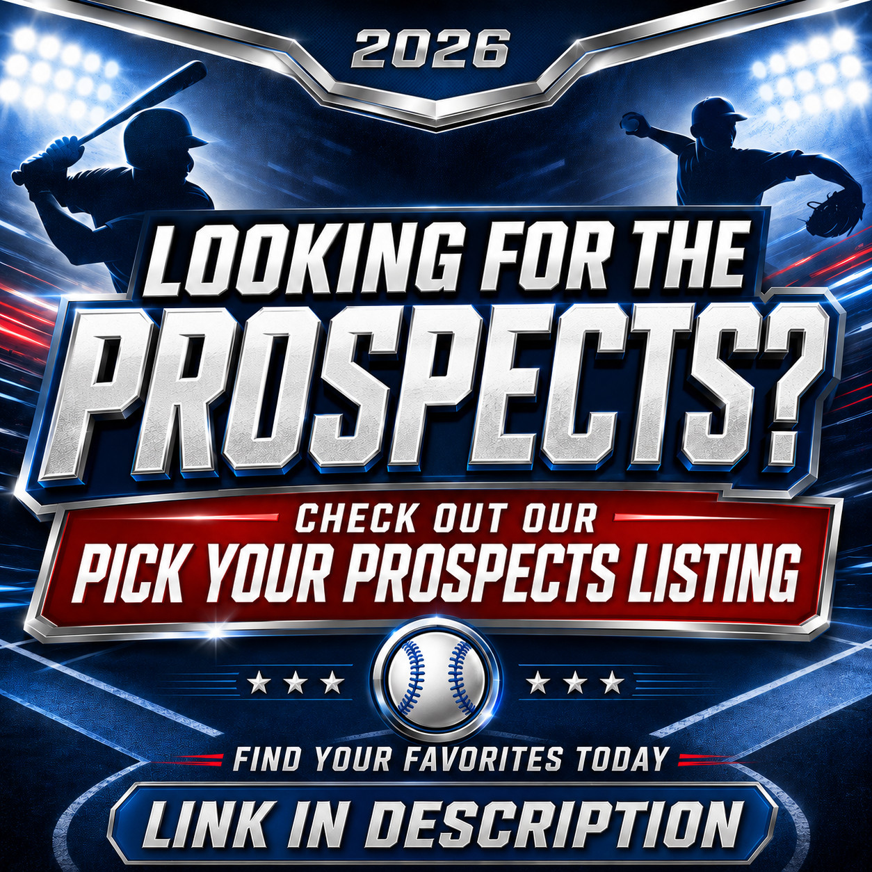 2026 Bowman Baseball Base 1-100 Pick Your Card MLB RC – Pack Fresh