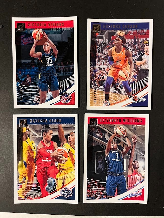 2019 Donruss WNBA Silver Press Proof #/199 You Pick