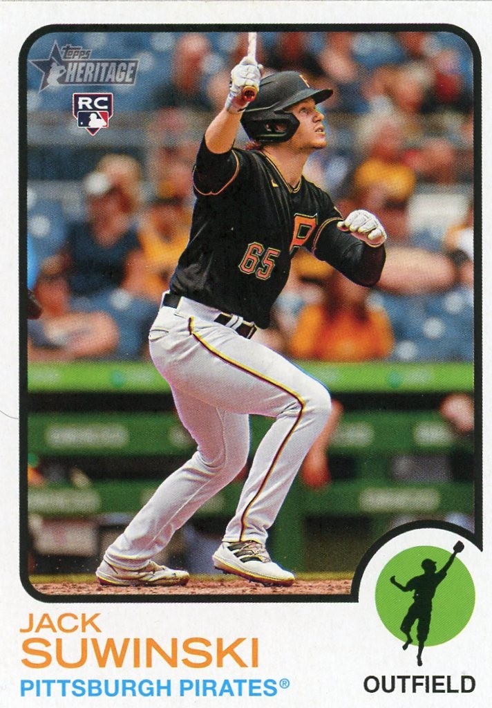 2022 Heritage High Number PITTSBURGH PIRATES BASE #501-700 Team Set (4 cards)