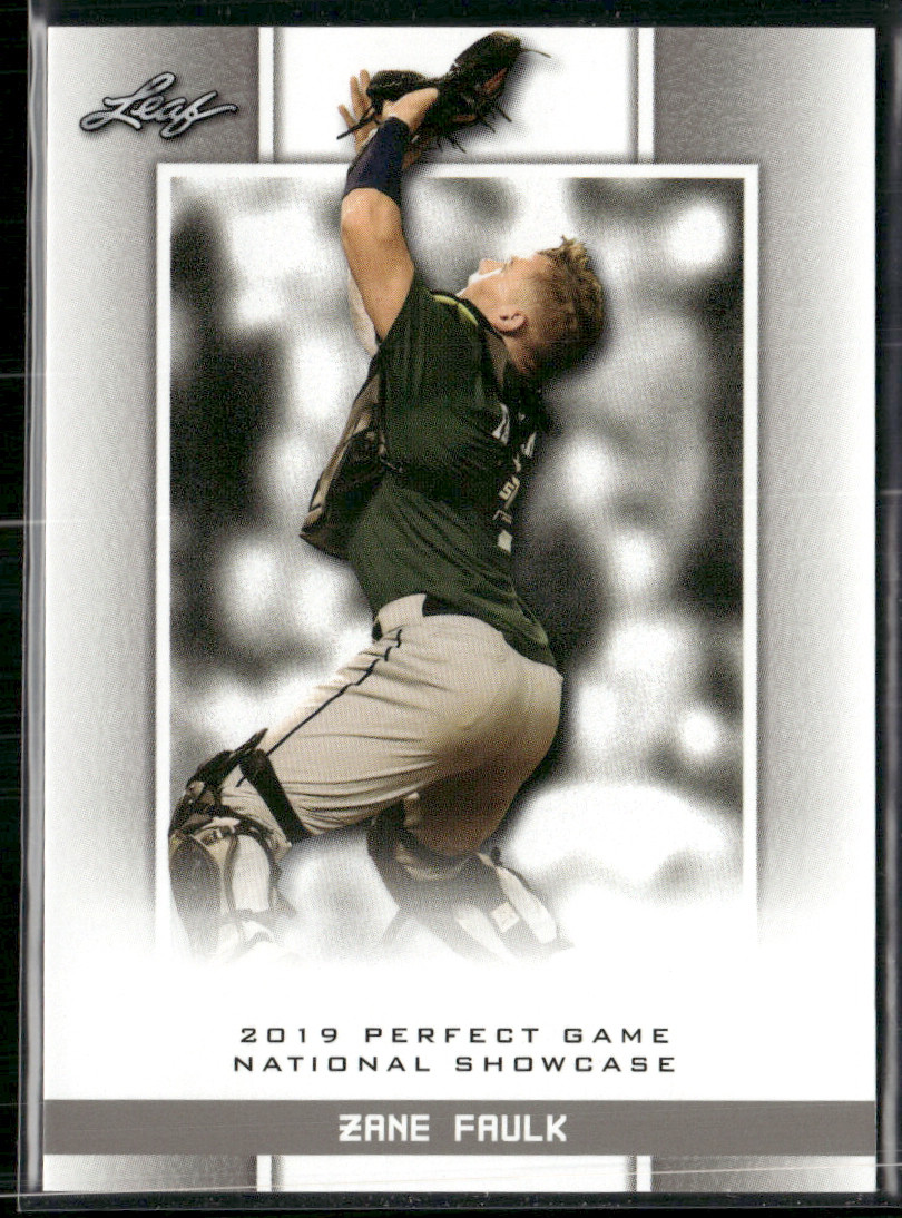 Zane Faulk 2019 Leaf Perfect Game #36