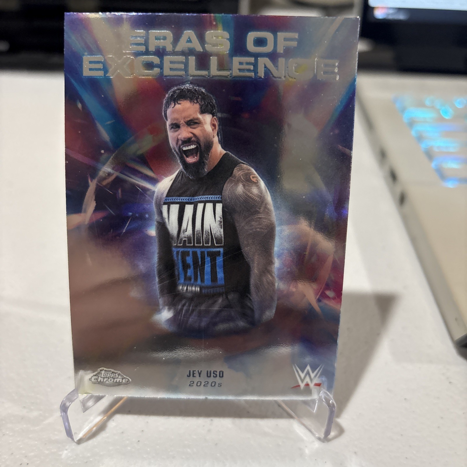 2026 Topps Chrome WWE Eras of Excellence Jey USO #ERA-20