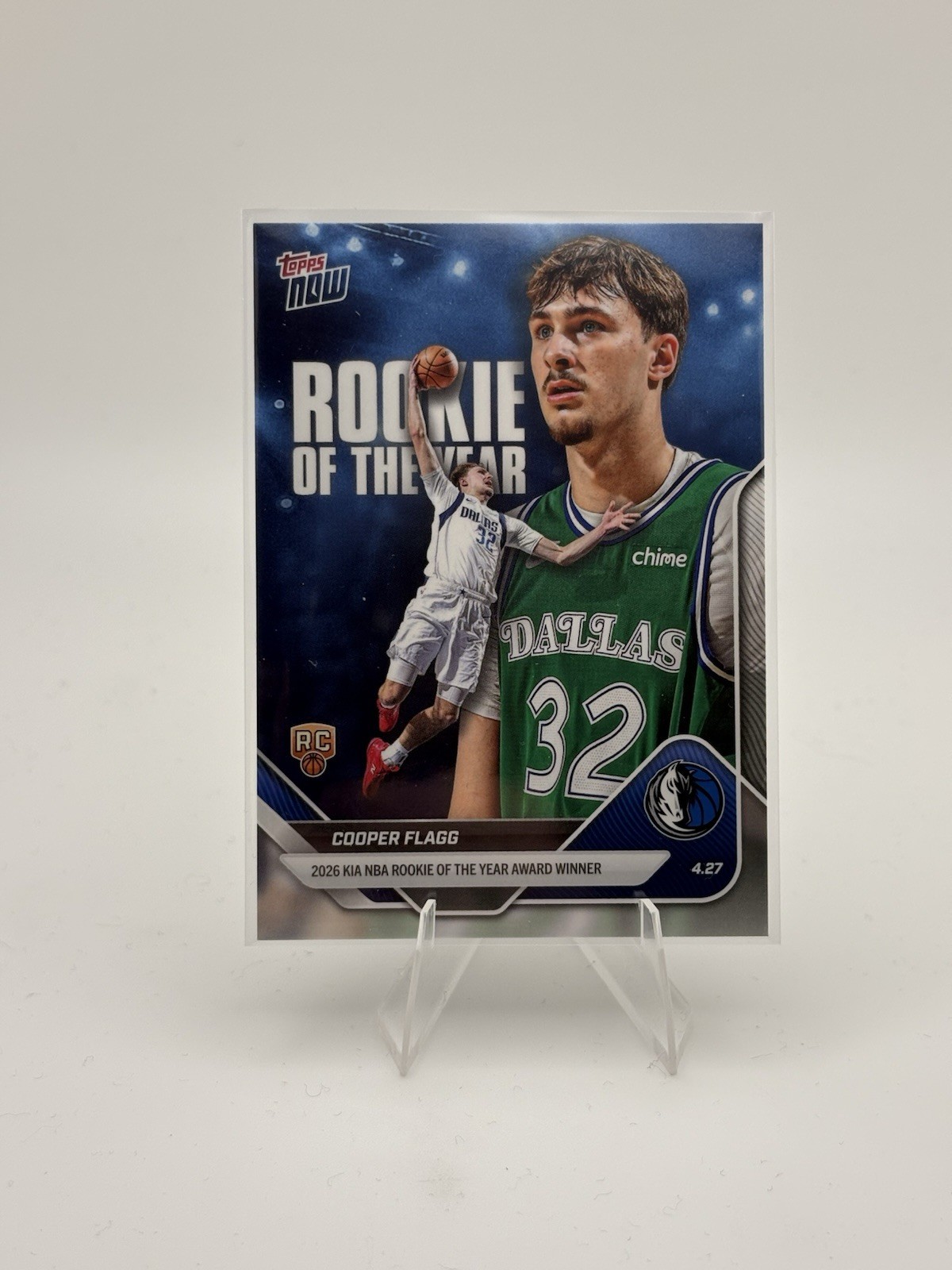 Cooper Flagg 2026 NBA TOPPS NOW All Rookie 1st Team