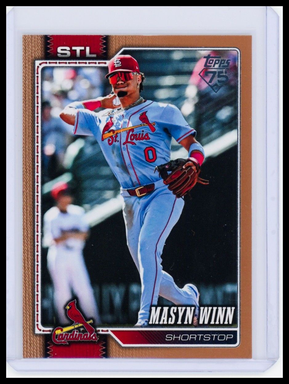 2026 Topps #526 Masyn Winn Gold #/2026