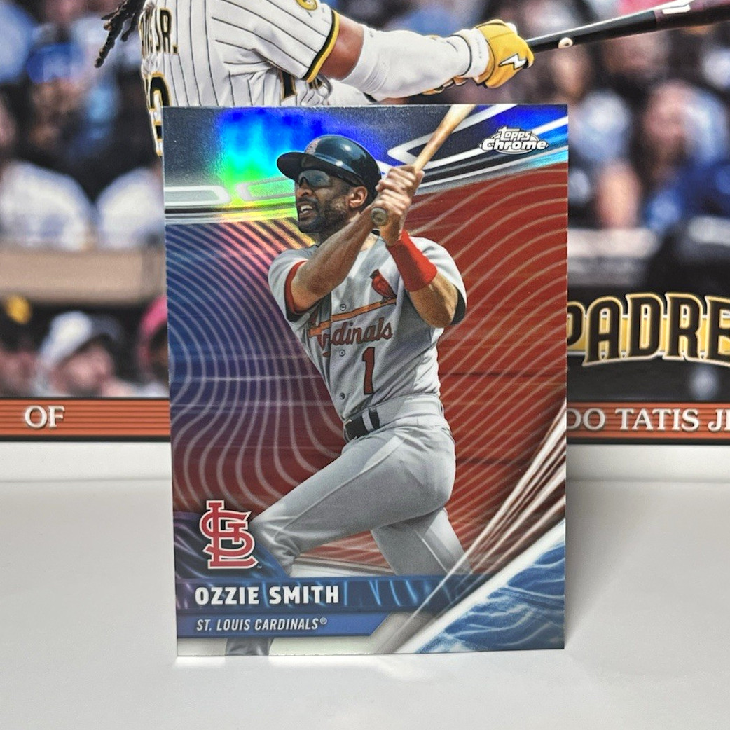 Topps Chrome Rivals Ozzie Smith RVA-1B Insert St. Louis Cardinals MLB 2026