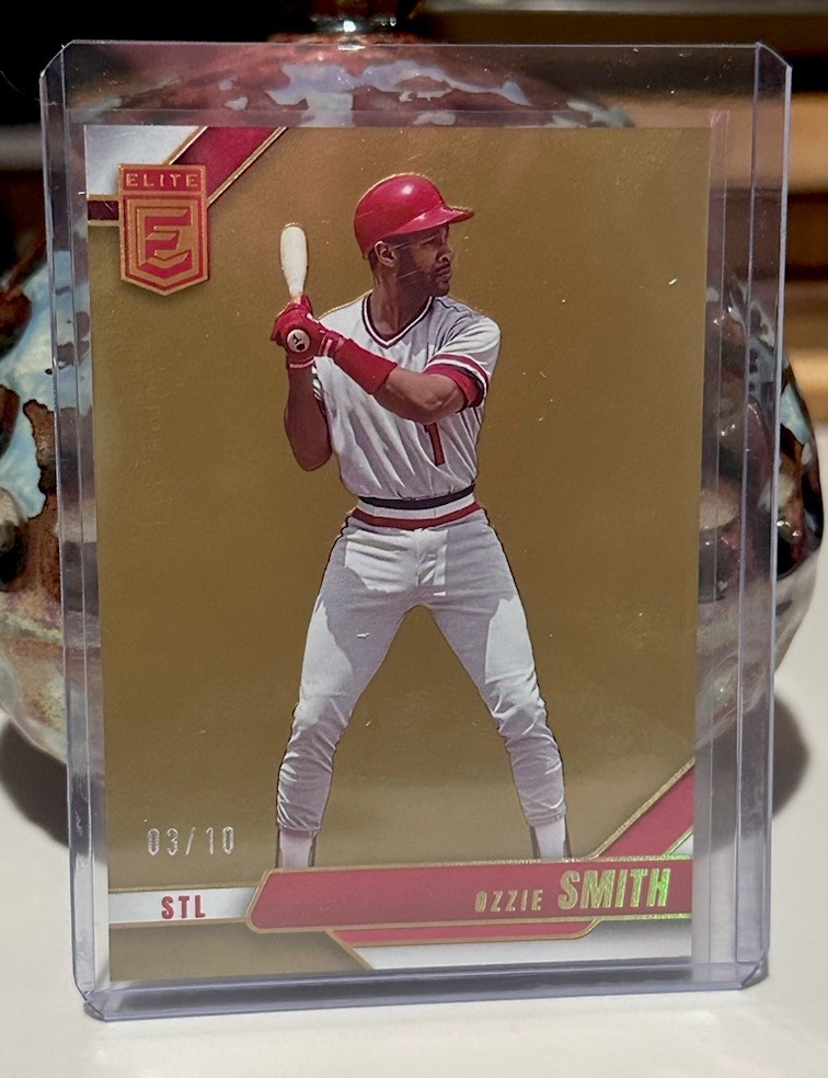 2026 Panini Elite Ozzie Smith #56 Gold /10 Cardinals