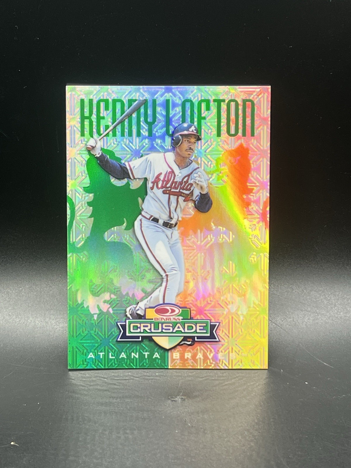 1997 Donruss Crusade #52 Kenny Lofton 201/250 Atlanta Braves