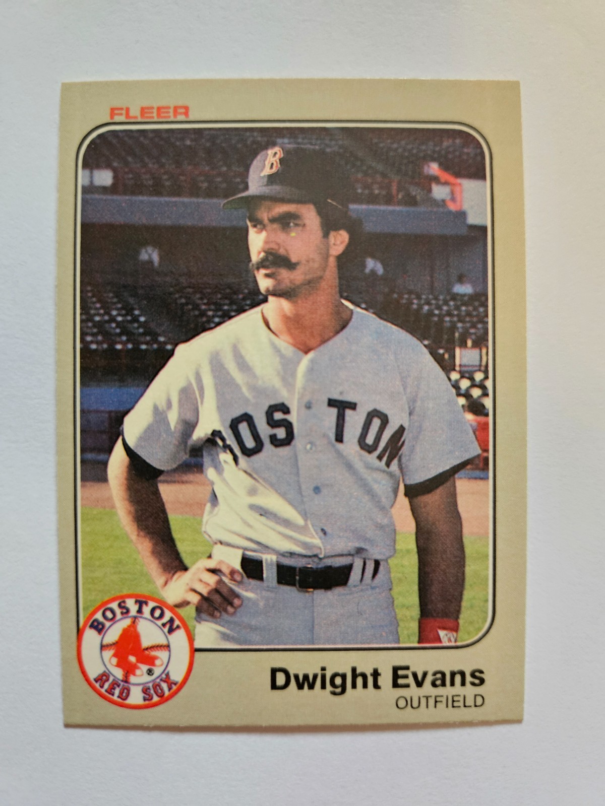 1983 FLEER DWIGHT EVANS #183 NM