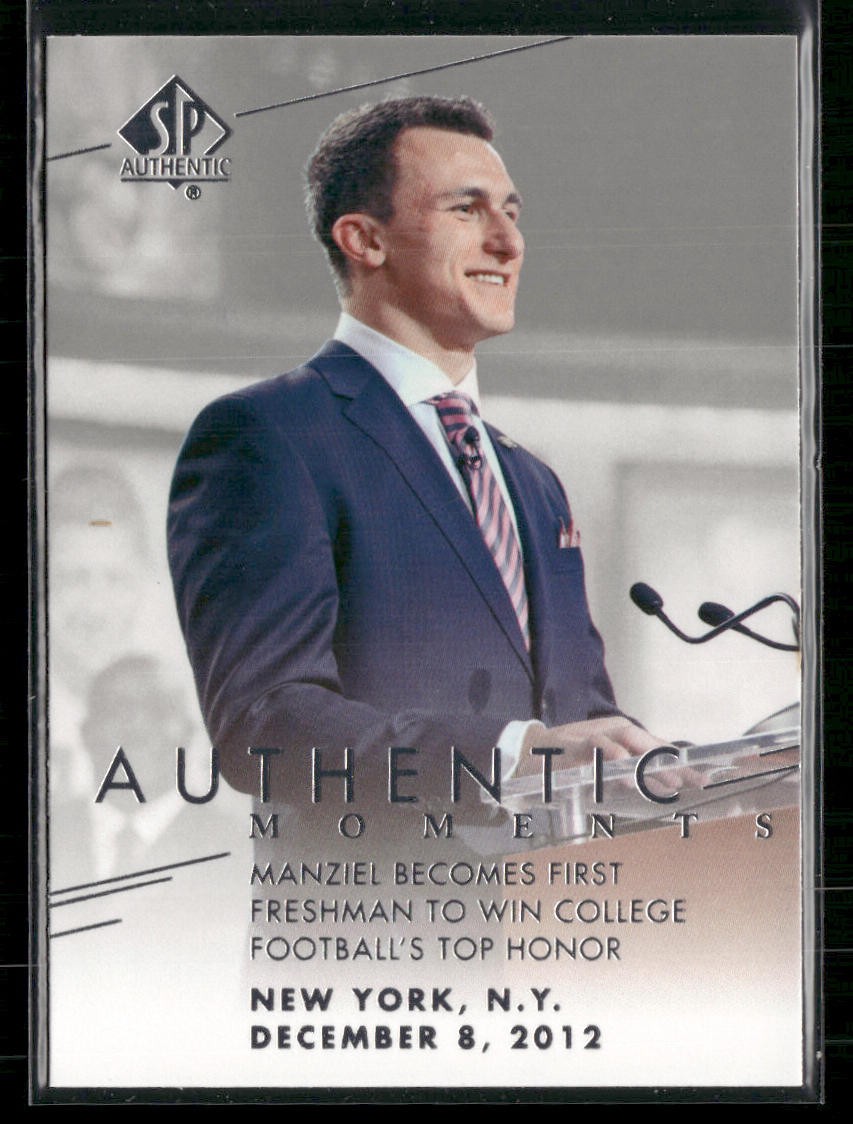 2014 SP Authentic #180 Johnny Manziel Rookie