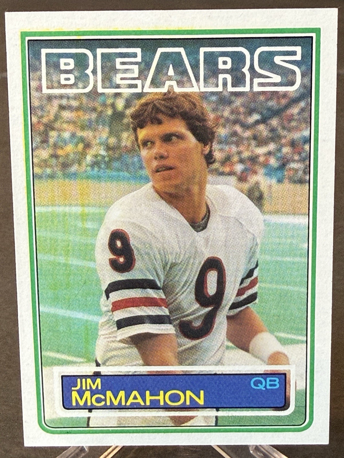 1983 Topps Jim McMahon #33 RC DA Bears