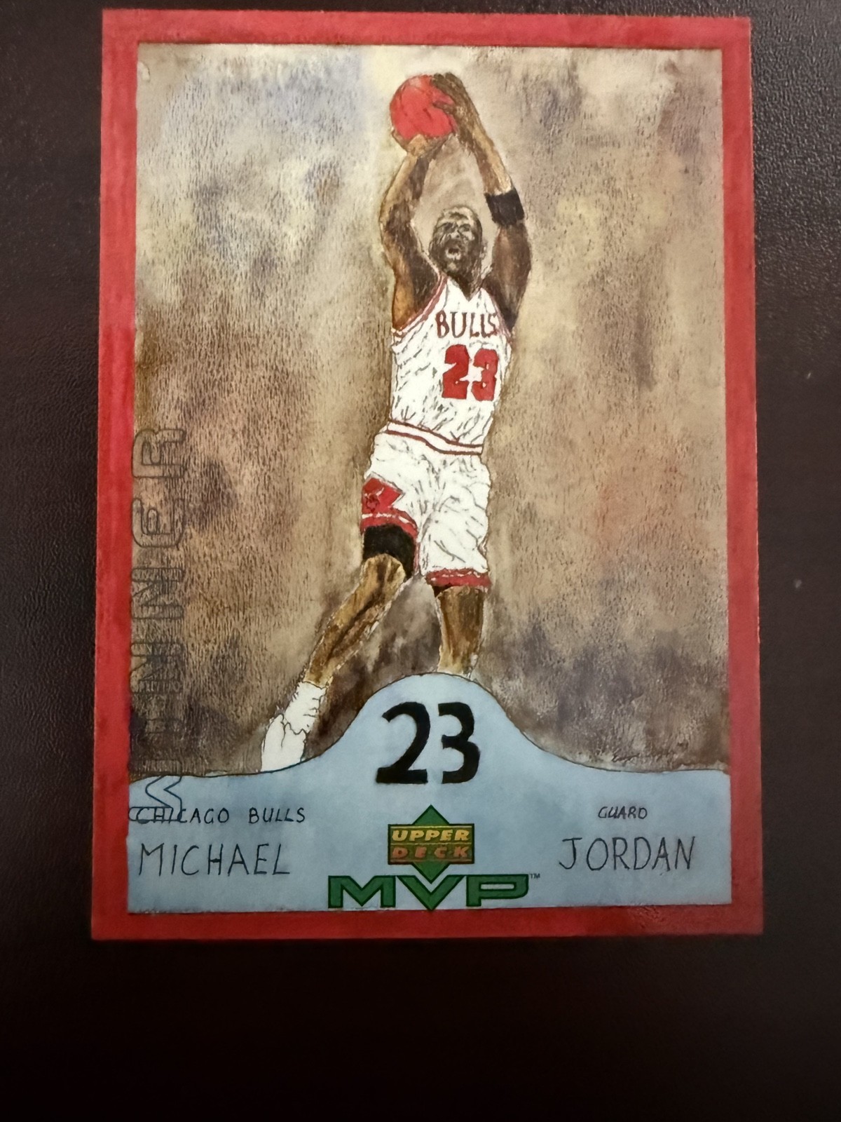 1999-00 Upper Deck MVP – Draw Your Own Card Winner Michael Jordan #W29