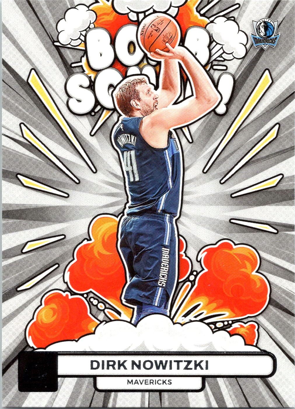 2023-24 Donruss Dirk Nowitzki Dallas Mavericks Bomb Squad