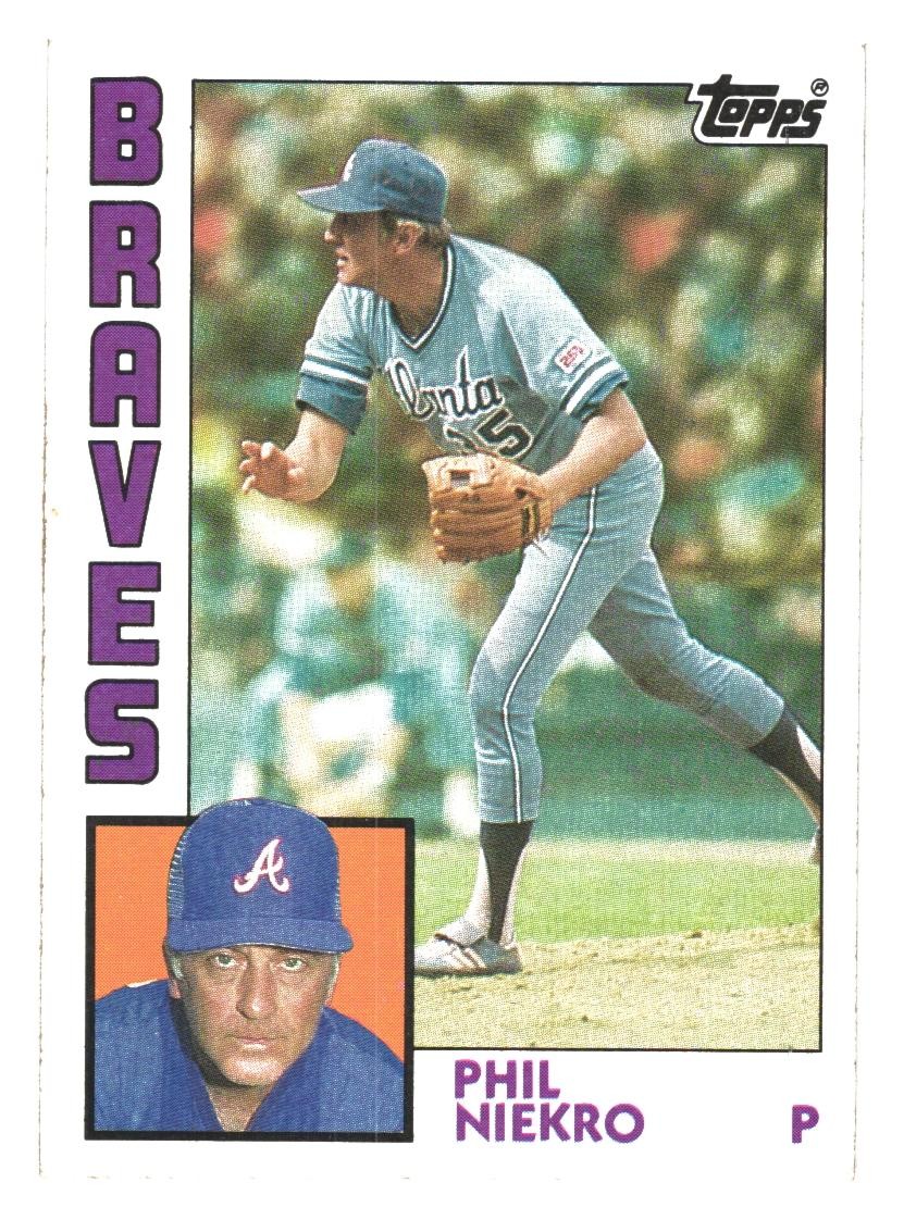 1984 Topps #650 Phil Niekro 80723