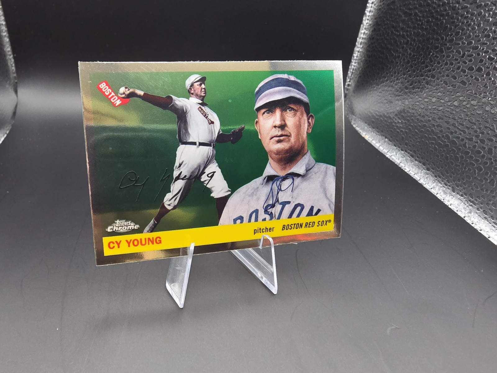 2025 Topps Chrome Platinum Anniversary – Cy Young Base #251 Boston Red Sox