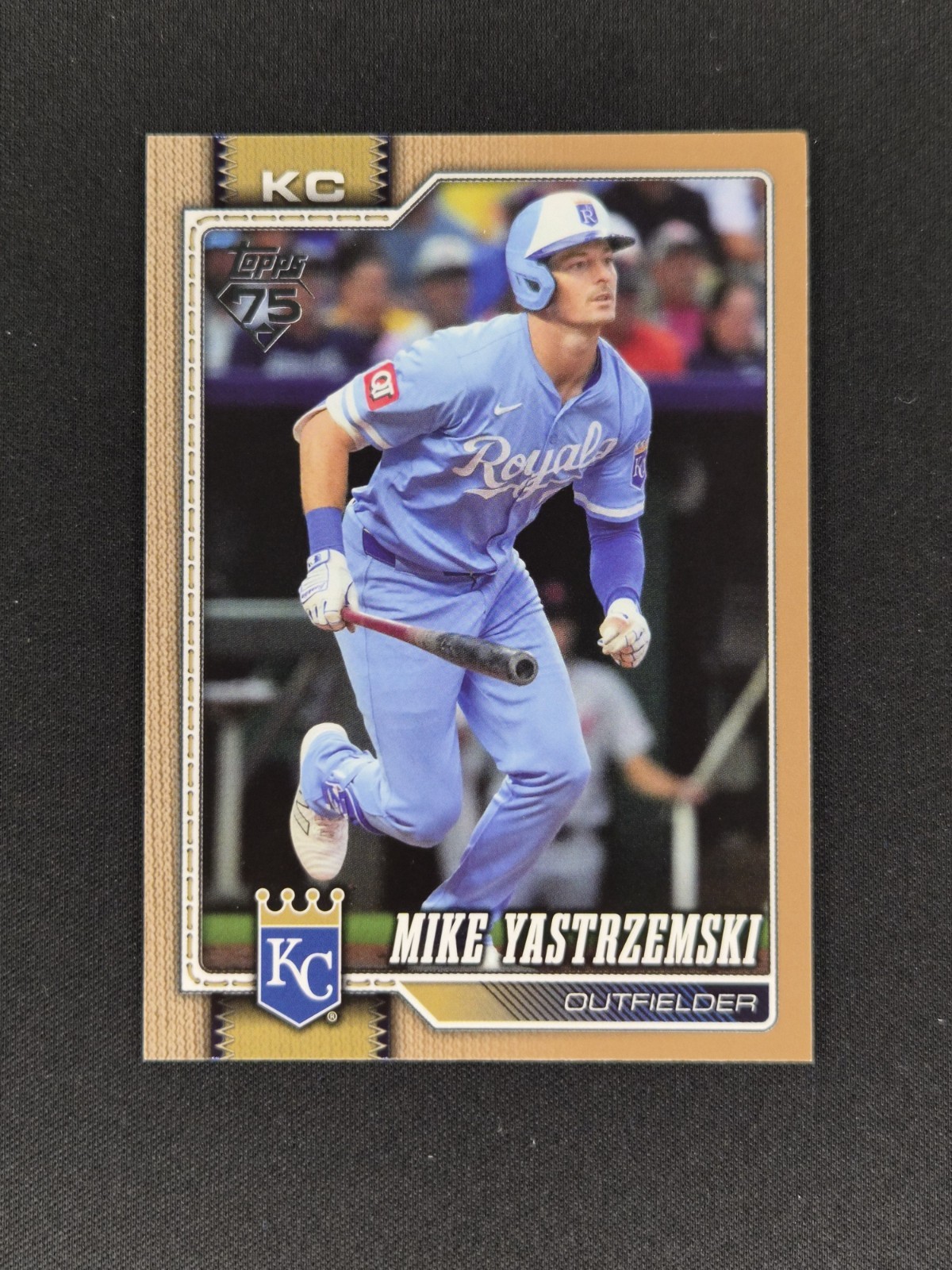 2026 Topps Series 1 Baseball – Mike Yastrzemski #242 Gold /2026 Royal